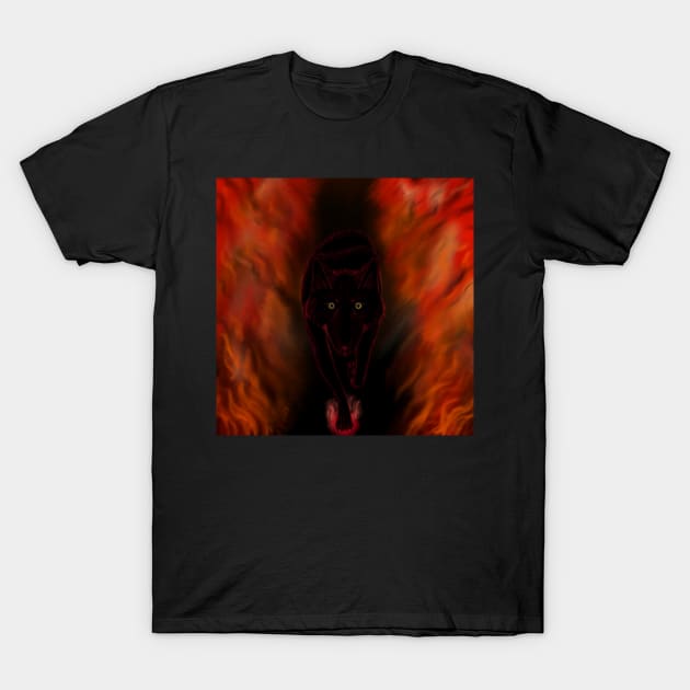 Hellhound T-Shirt by CozyEasel